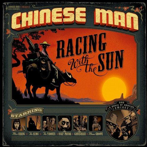 Chinese Auto Racing on Chinese Man Racing With The Sun