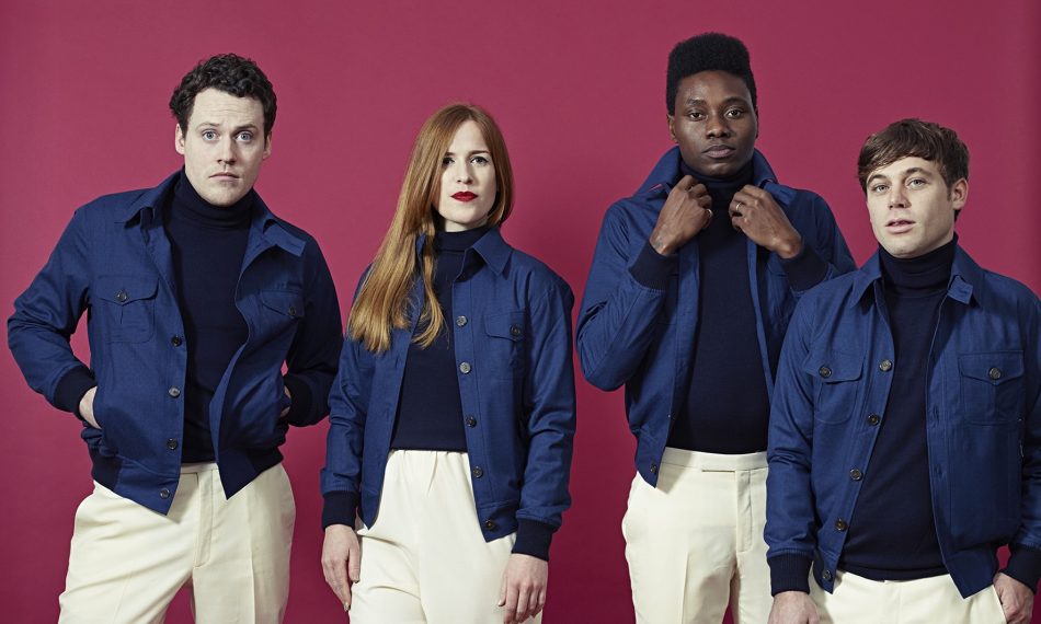 Metronomy, from left, Joseph Mount, Anna Prior, Gbenga Adelekan and Oscar Cash